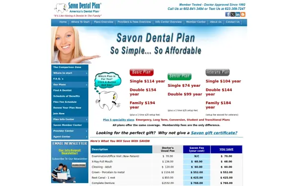 savondentalplan.com