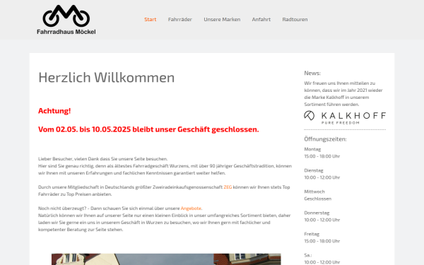 www.fahrradhaus-moeckel.de
