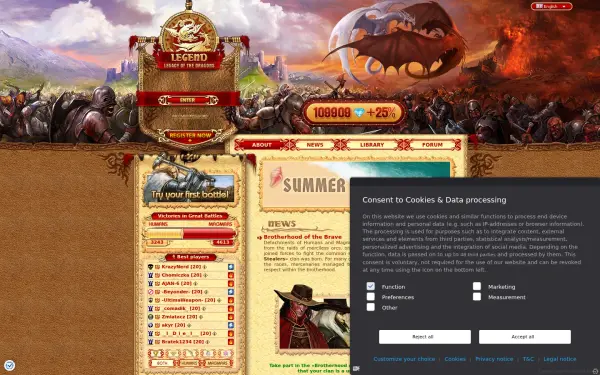 warofdragons.com