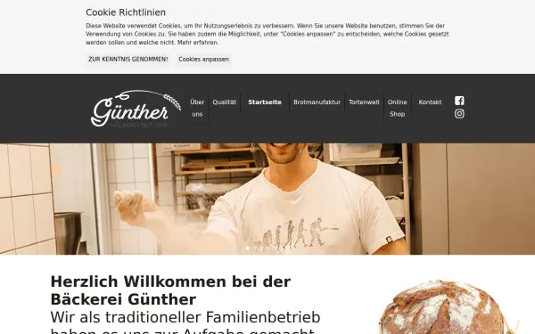 guenther-baeckerei.de