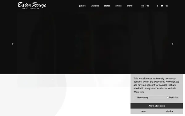 www.batonrougeguitars.com