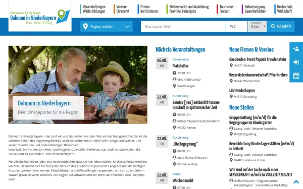 www.dahoam-in-niederbayern.de