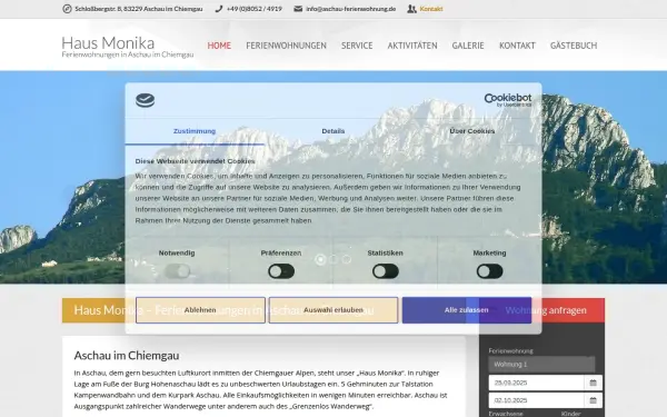 www.aschau-ferienwohnung.de