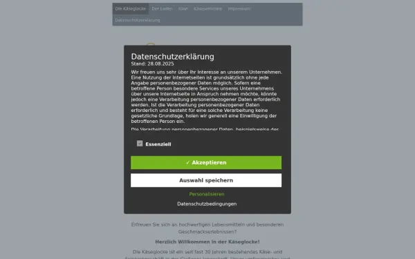 www.diekaeseglocke.de