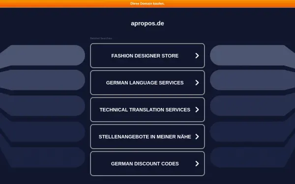apropos.de