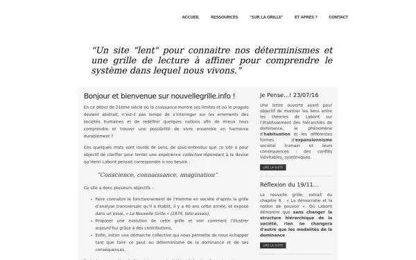 nouvellegrille.info