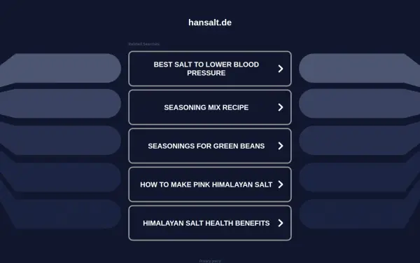 hansalt.de