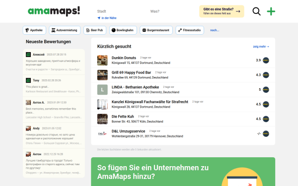 de.amamaps.com
