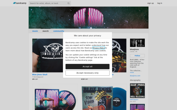 bluejinns.bandcamp.com