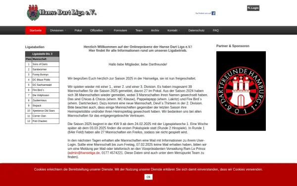 hanseliga.de
