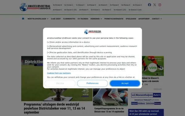 amateurvoetbaleindhoven.nl