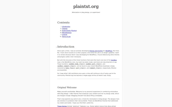 plaintxt.org