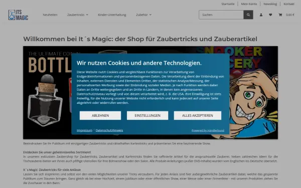 www.itsmagic-zaubershop.de