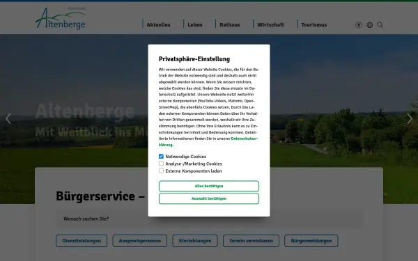 www.altenberge.de