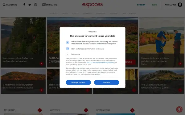 www.espaces.ca