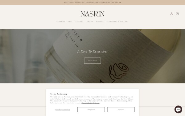 nasrinfragrances.com