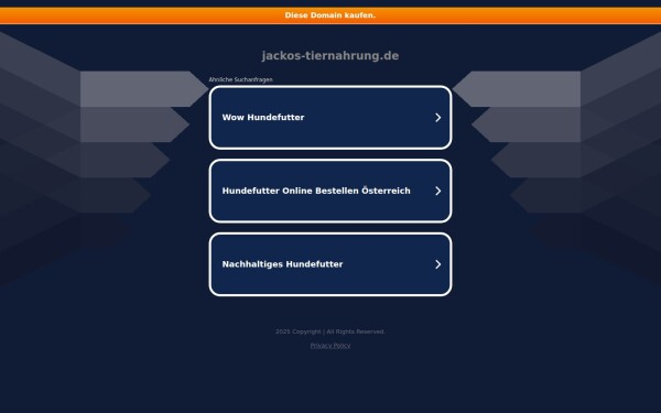 jackos-tiernahrung.de