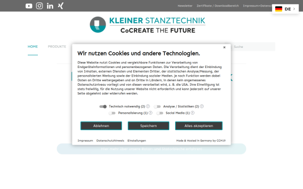 www.kleiner-gmbh.de