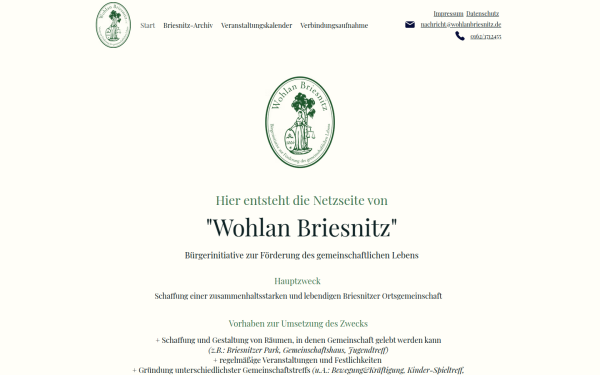 www.wohlanbriesnitz.de
