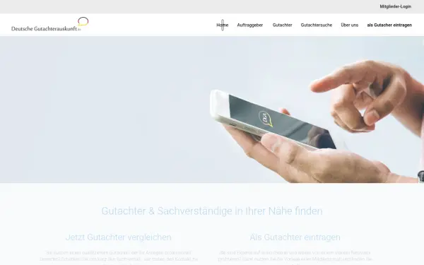 www.deutsche-gutachterauskunft.de