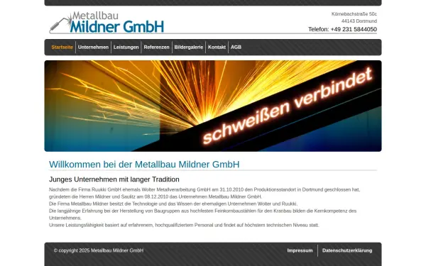metallbau-mildner.de