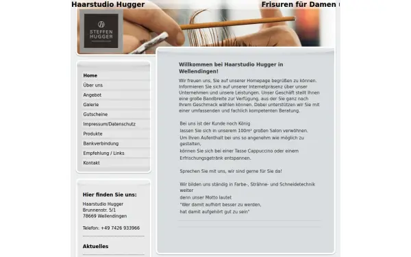 www.haarstudio-hugger.de