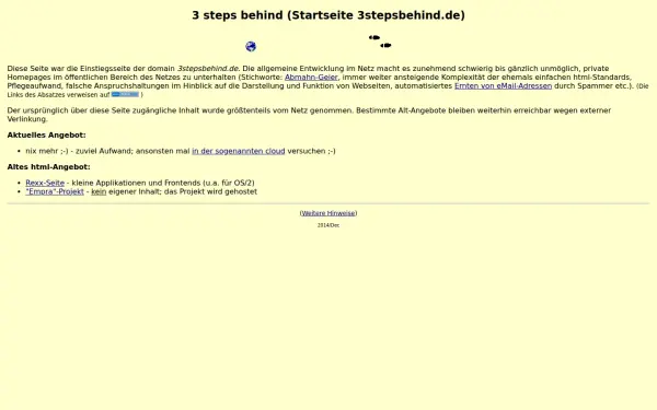 3stepsbehind.de