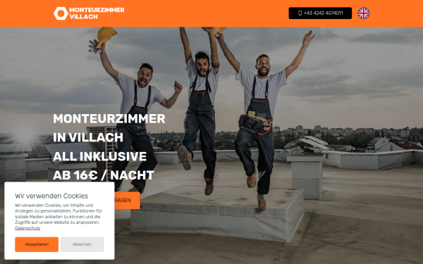 www.monteur-zimmer-villach.at