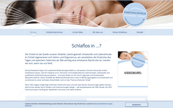 www.kompetenz-zentrum-gesunder-schlaf.de