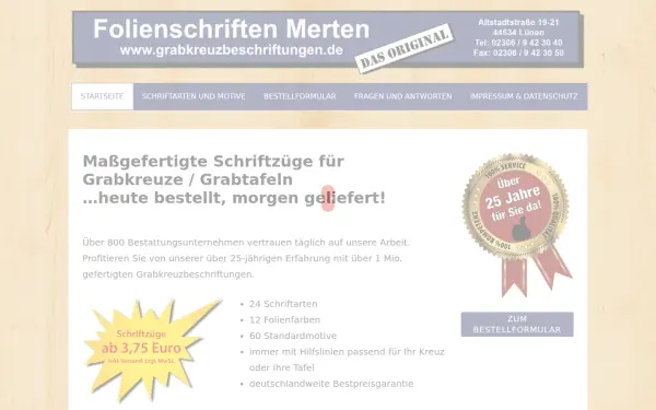 grabkreuzbeschriftungen.de