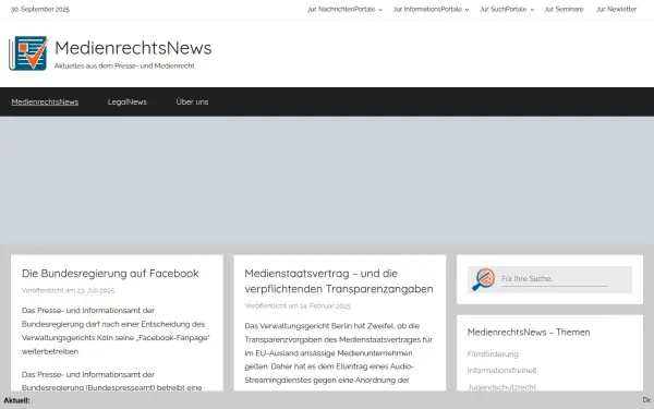 www.medienrechtsnews.de