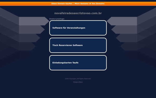 novafeiradesaocristovao.com.br
