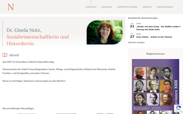 www.gisela-notz.de