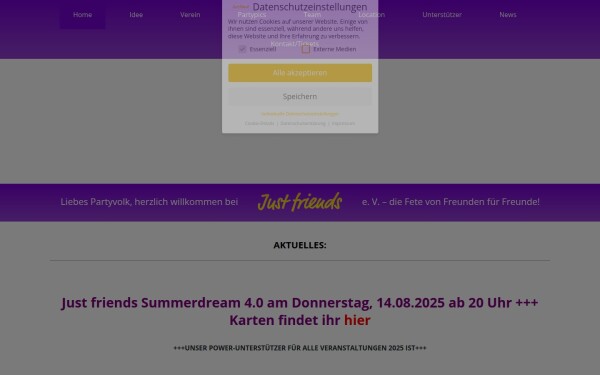 www.justfriends-party.de