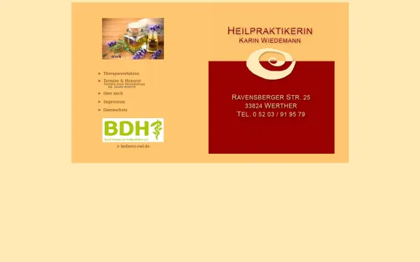heilpraktikerin-wiedemann.de