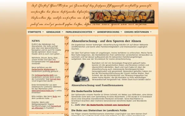 www.ahnenforschung-bub.de