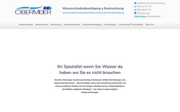 bautrocknung-obermeier.de