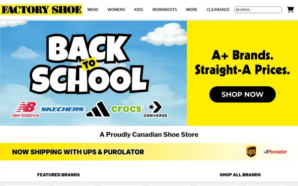 www.factoryshoe.ca