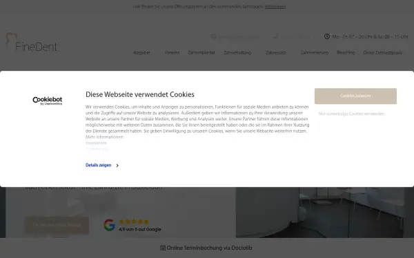 zahnarzt-finedent-duesseldorf.de