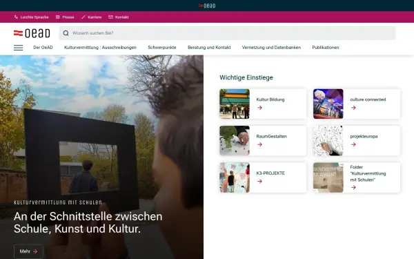 kulturvermittlung.oead.at
