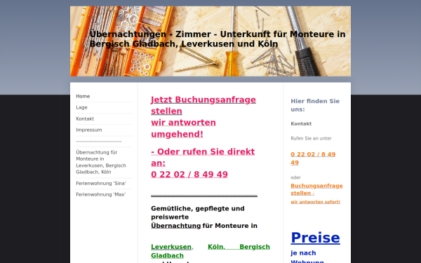 www.monteurzimmer-bergischgladbach.de