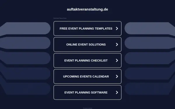 auftaktveranstaltung.de