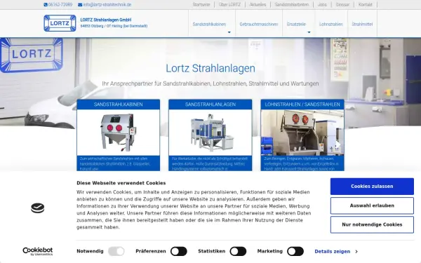 lortz-strahltechnik.de