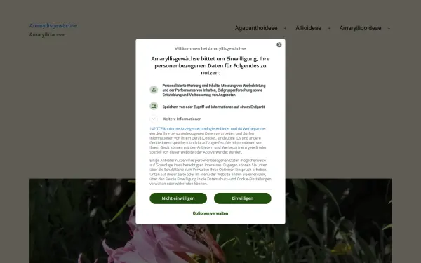 amaryllisgewaechse.de