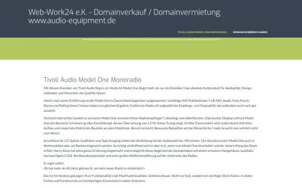 www.audio-equipment.de