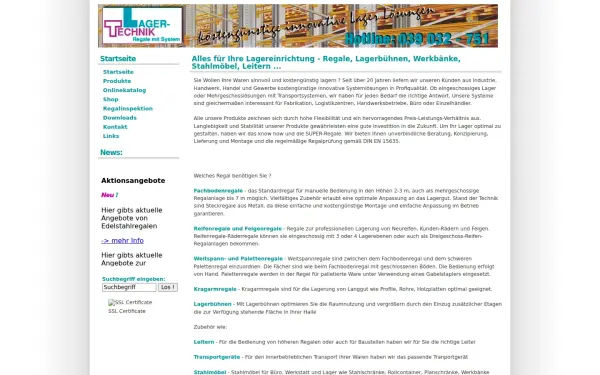 www.1a-regale.de