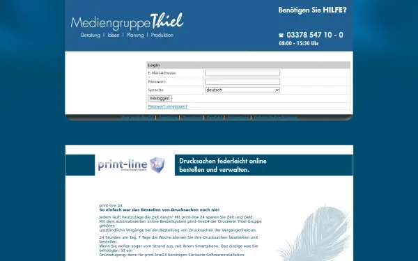 druckerei-thiel.de