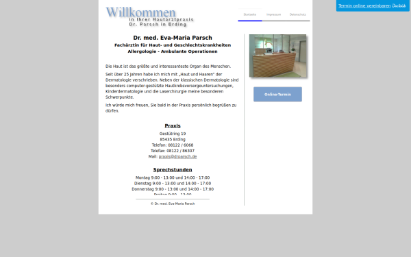 dermatologie-erding.de