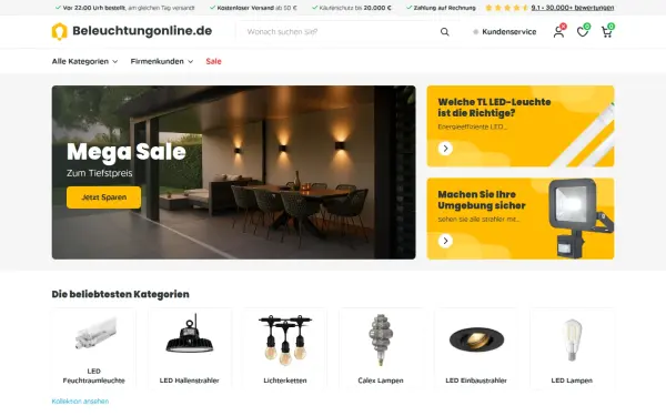 www.beleuchtungonline.de