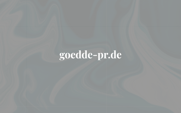 goedde-pr.de